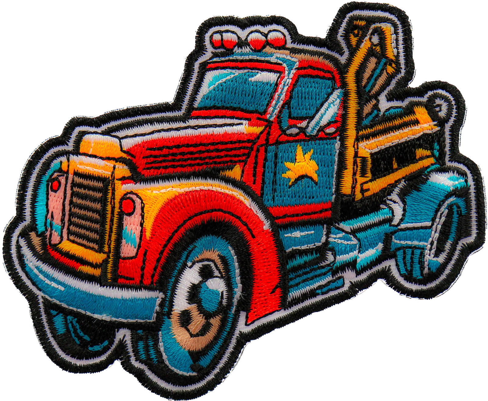 Tow Truck Patch - 4x3.5 inch - P7681