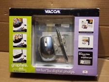 Wacom CTE440B Graphire4 4x5 Graphics Tablet Edit Photos, Draw, Paint, Create Art