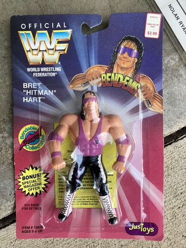 bret hart bend ems wwf wwe...