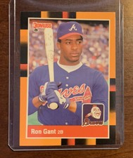 1988 Donruss Baseball's Best Box Set Ron Gant #2 Rookie RC