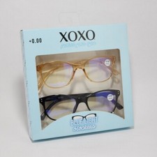 XOXO Blue Light Blockers Glasses 0.00 Blue Light Blocker Protect Your Eyes 2-Pk