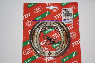 MCS901 Lucas TRW Bremsbeläge hinten Suzuki RM80 Bj 83-85   TS100 ER ab Bj 82