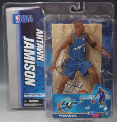 McFARLANE ANTAWN JAMISON WASHINGTON WIZARDS SERIES 9 NBA