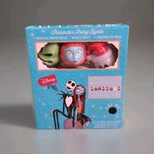 Disney Nightmare Before Christmas Character String Lights w Music Whats This NEW