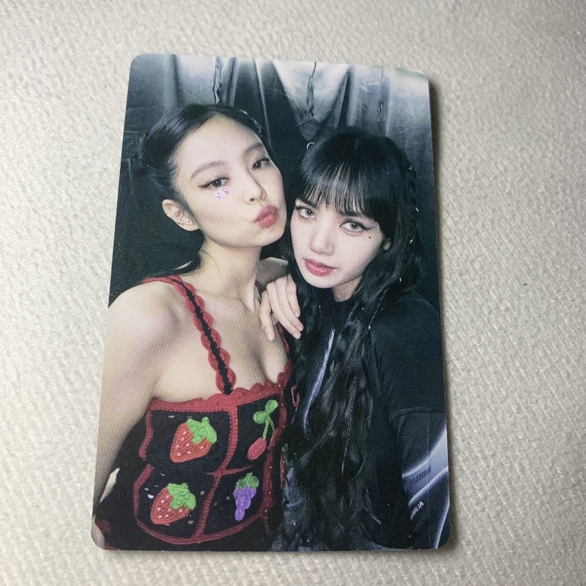 LISA JENNIE BLACKPINK Born Pink World T Edition Celeb K-pop Photo