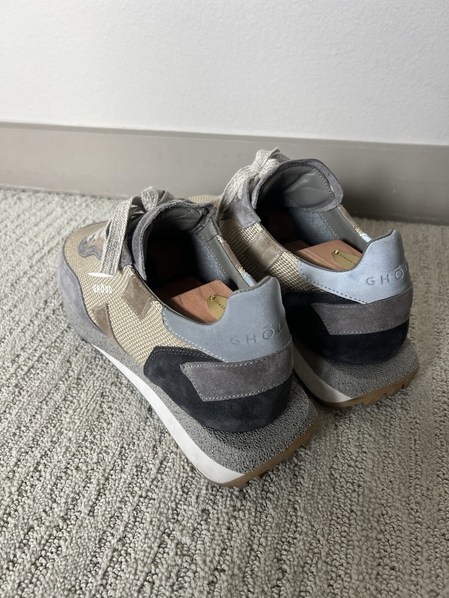 GHOUD RUSH Mens shoes Sneaker beige/grey Calf Leather Suede  display picture 3