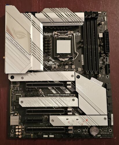 ASUS ROG Strix Z590-A Gaming LGA1200 Wi-Fi 6 Intel 10th/11th Gen ATX Motherboard - Picture 1 of 9
