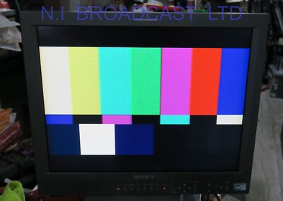 Sony 20 Zoll lmd2020 Video LCD Monitor mit Composite, S-Video, RGB und Component