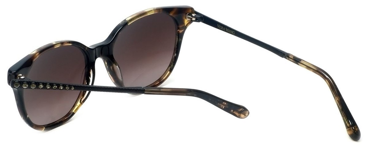 Vera Wang V83 HV Brown Tortoise Gradient Sunglasses Italy with Case Amazon.com: Vera Wang Luxe Serova Sunglasses Tortoise 53 MM  main image 2
