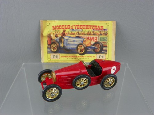 Vintage Matchbox Y-6 Diecast Models of Yesteryear Supercharged Bugatti Type 35 - Picture 9 of 9