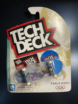 Tech Deck 2024 Paris Olympics Aurelien Giraud Ultra Rare Skateboard Fingerboard 