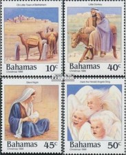 bahamas 686-689 (complète edition) neuf avec gomme originale 1988 Noël