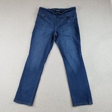 Bandolino Jeans Women's Sz14 Blue Wash Comfort Waistband Stretch Tummy Control