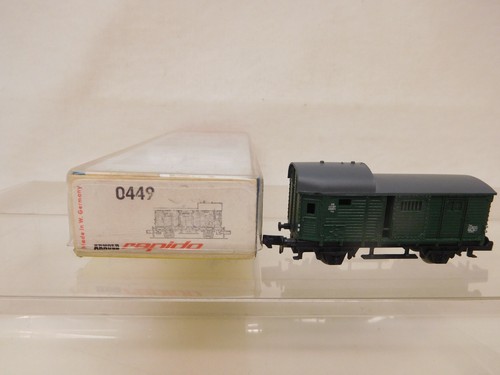 ESF-05175	Arnold 0449 Spur N Güterwagen DB 123697, mit minimale Gebrauchsspuren | Zustand: Gebraucht