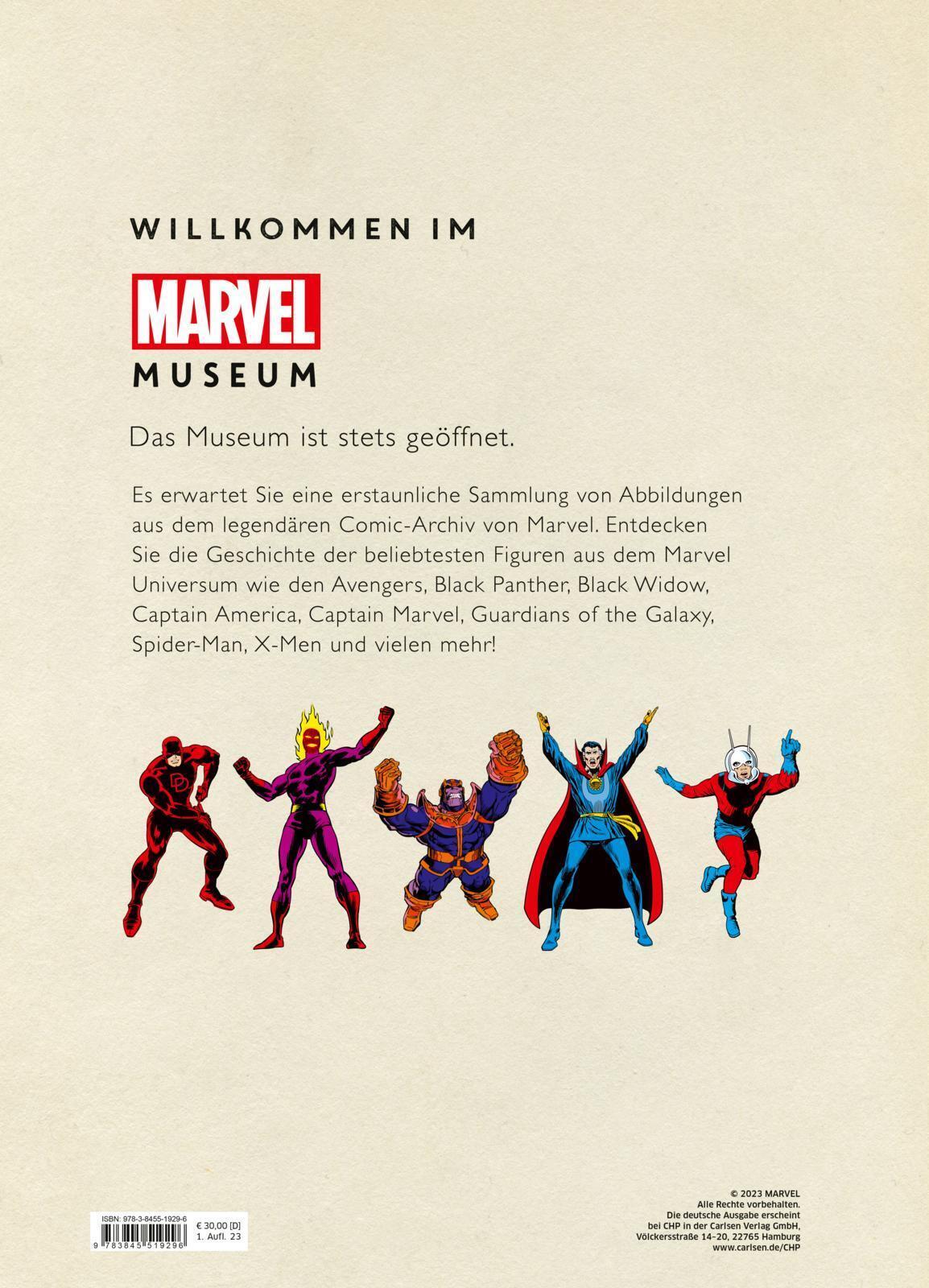 Thumbnail - Marvel Museum | Buch | Marvel | Großformatiges Hardcover | 96 S. |
