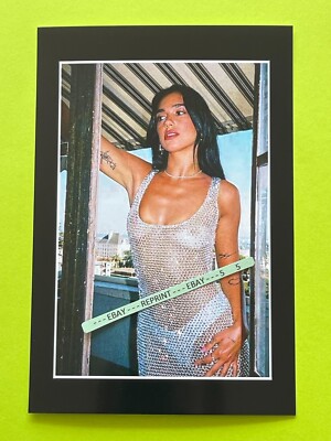 Found 4X6 PHOTO of Beautiful DUA LIPO Singer Actor Sexy Star Performer