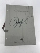 Winfield Thybony Serenity Grasscloth & Paperweaves Wallcoverings Sample Book
