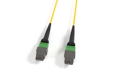 MPO 9/125 Singlemode OS2 Fiber Optic Cable 8 Fiber-6M Female-Female Type B