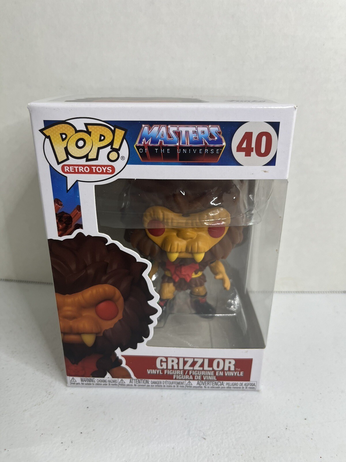 En Oferta Masters Of The Universe (Motu) Grizzlor Funko Pop! Figura De Vinilo #40
