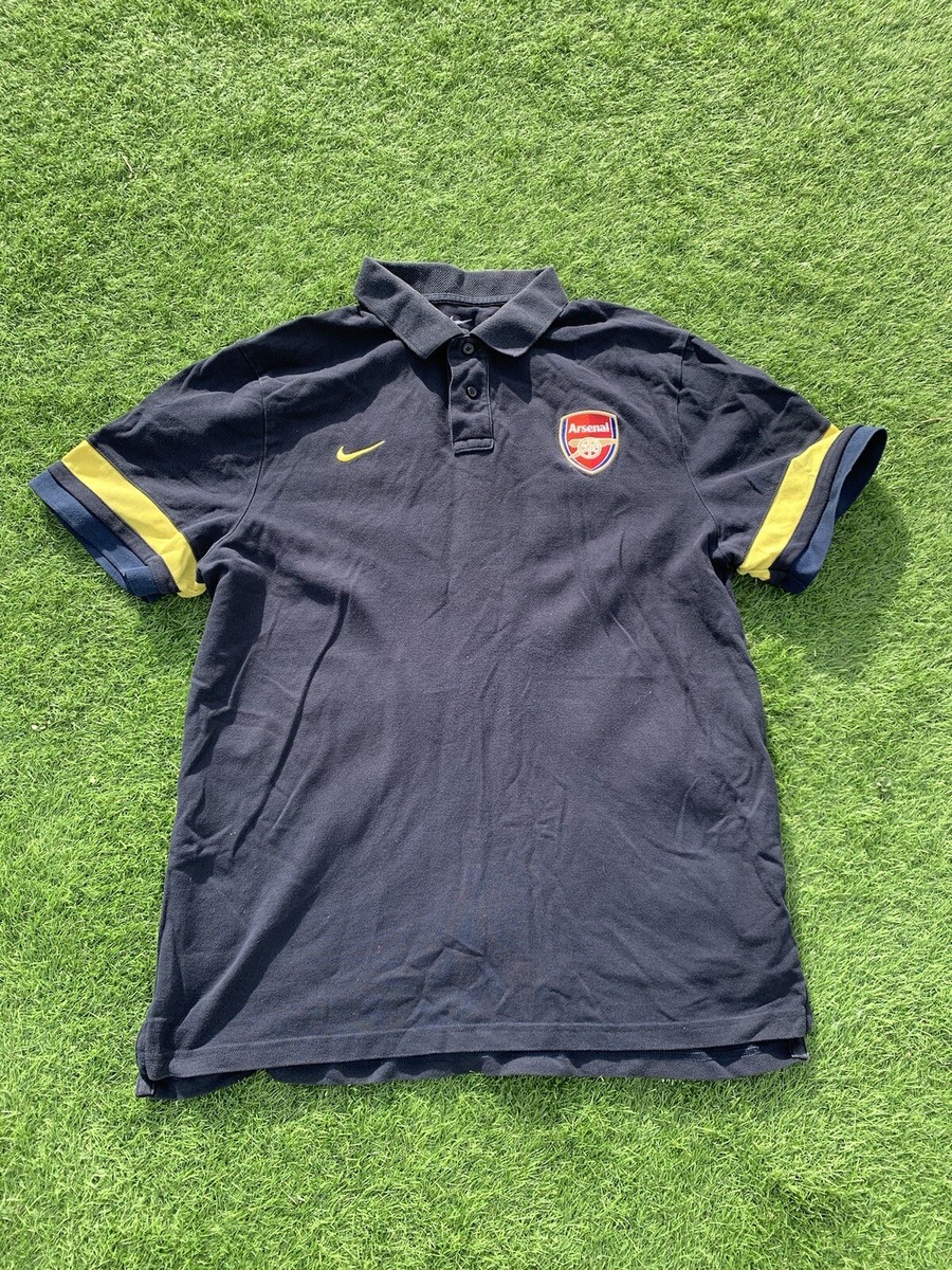 【正規 90s NIKE arsenal training polo】 Nike Arsenal polo tee 90s Vintage jersey shirt | eBay