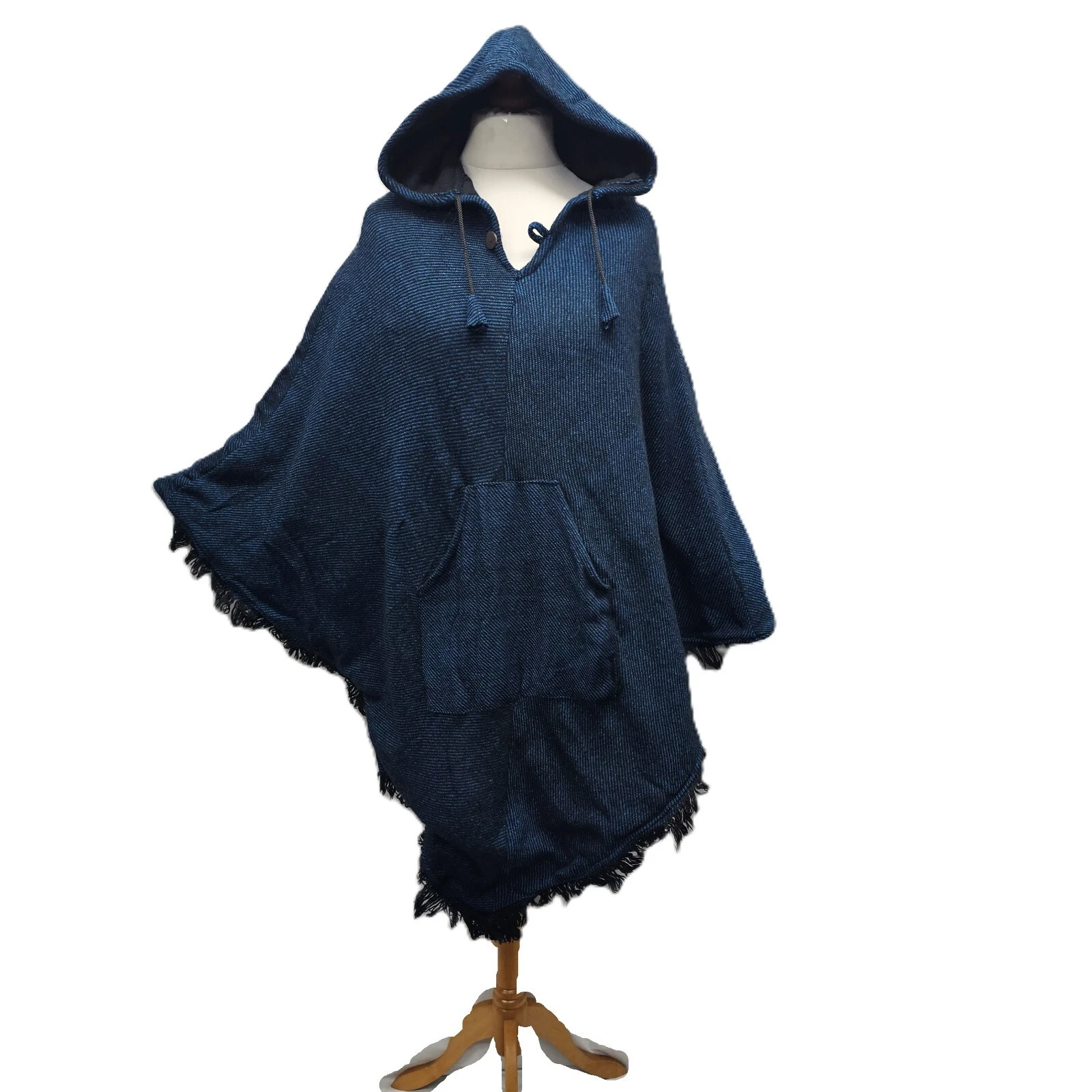 Poncho Fleece Lined Warm Cape Shawl Wrap UNISEX Blanket One Size S M L XL
Opens in a new window or t