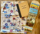 WORLD WAR II Lot..War in Cartoons Messner Signed, Kent’s Cloth — photo 1