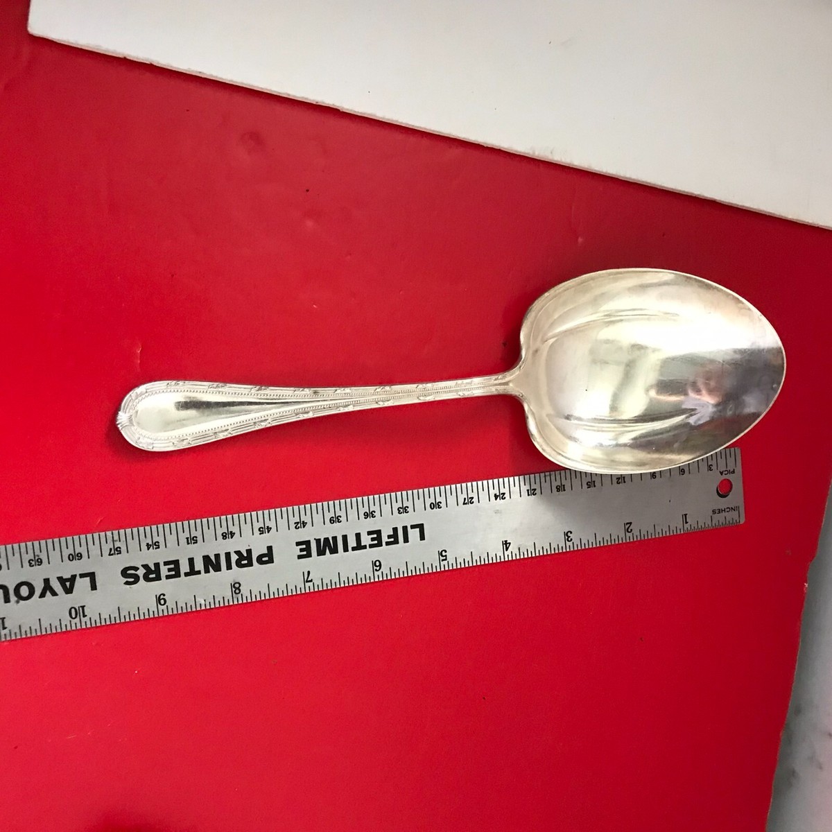 Vintage Gorham Electro Plate Pat 1906 Anchor Symbol Silver Berry Big  Spoon