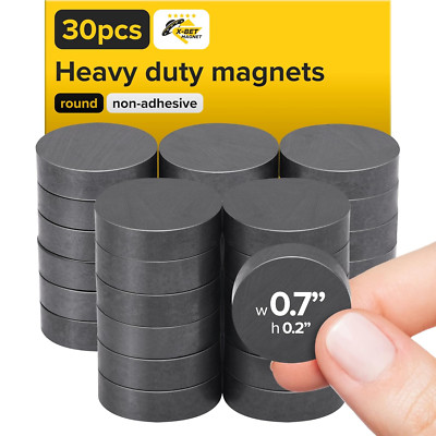 Heavy Duty Magnets for Crafts - Ultra Strong round Magnets for DIY, Home Spac...
