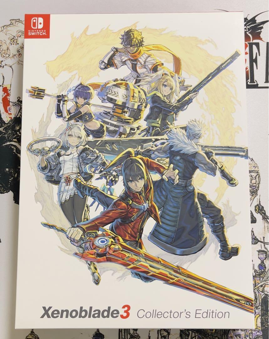 Nintendo Switch Xenoblade 3 Collector's Edition Limited Box
