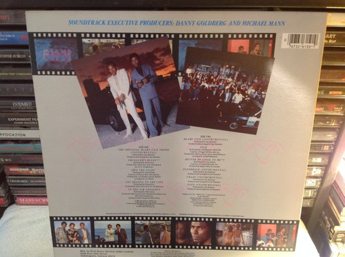 MIAMI VICE SOUNDTRACK VINYL '85 MCA OG JAN HAMMER GLENN FREY PHIL COLLINS OOP EX - Picture 3 of 6