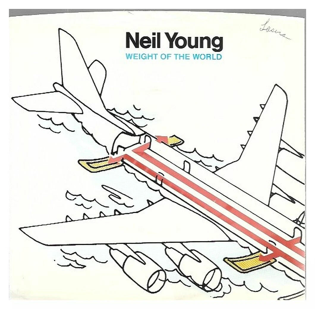 Excellent (EX) Grading Single Neil Young Vinyl Records