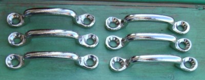 Lot De 4 Boucles Footman En Nickel 1 1/4 – Pour Harnais, Sellerie Ou Bricolage Cuir