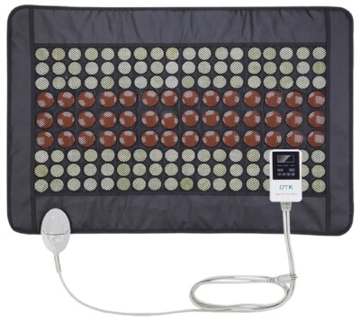 NEW UTK Medium Pro Infrared Natural Jade Tourmaline Adj Temperature Heating Pad