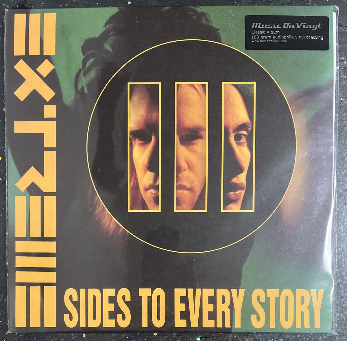 EXTREME III SIDES TO EVERY STORY NEW AND SEALED 2LP MUSIC ON VINYL