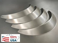 Universal Metal Fender Flares Style 1: 3" Wide, 4-piece set (hand-made)