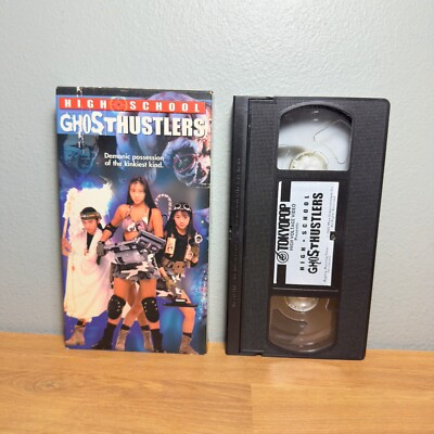 High School GhostHustlers (VHS, 2001) Tokyo Pop Japanese Film V Cinema Tape VTG