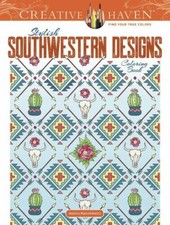Creative Haven Stylish Southwestern Designs Coloring Book by Jessica Mazurkie...