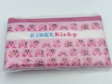 Pixel Kirby retro 8-bit dot graphics zipper pouch Bandai official Nintendo goods
