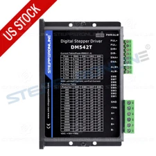 STEPPERONLINE Digital Stepper Motor Driver 1.0-4.2A 20-50VDC for Nema 17, 23, 24