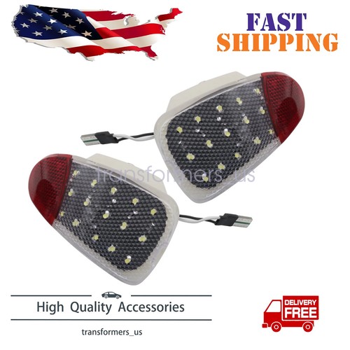 2X For Ford F150 F2 LED Panel Door Interior Courtesy Light Pair Lamp