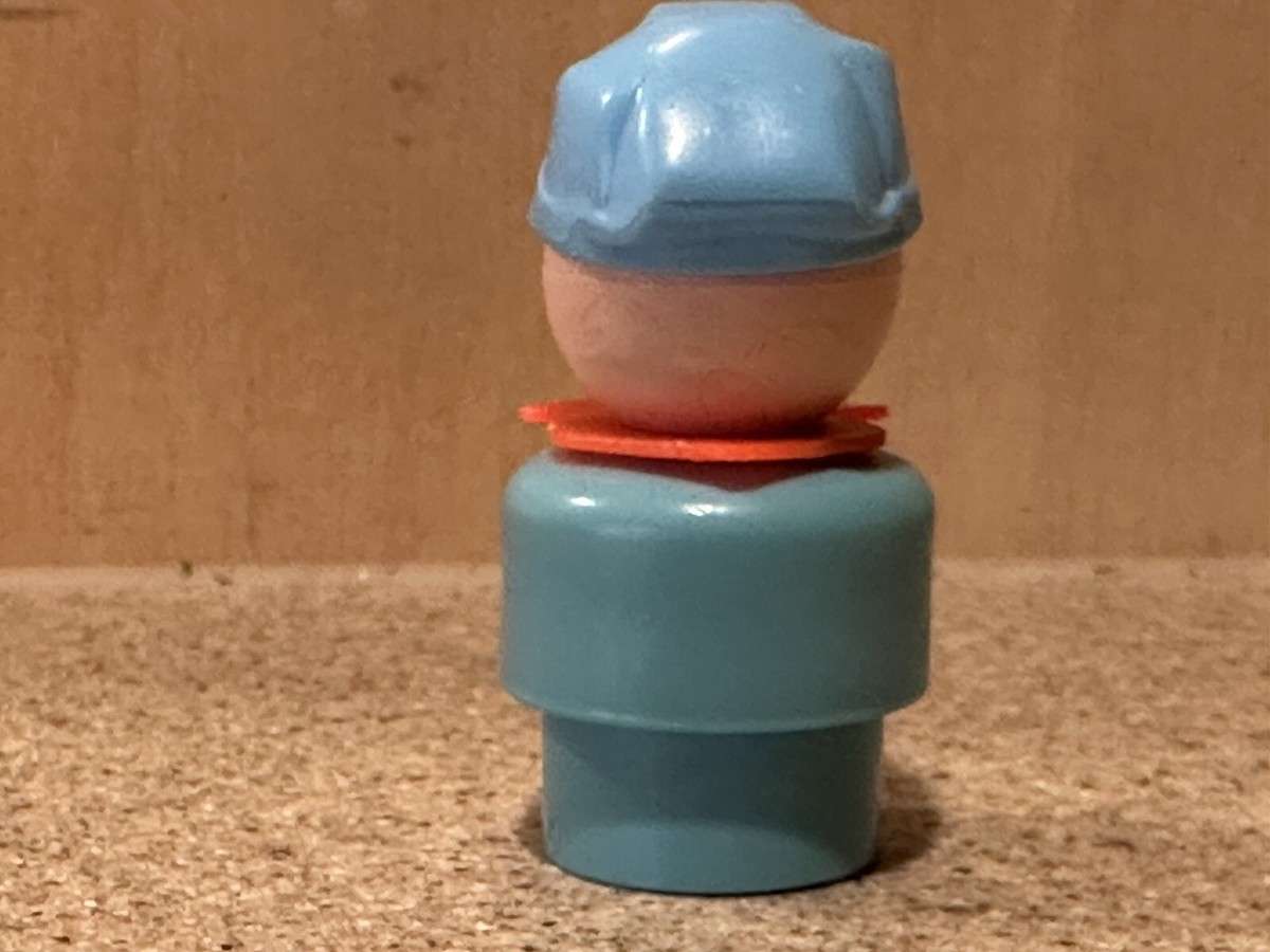 Fisher Price Little People Train Conductor Figure Man with