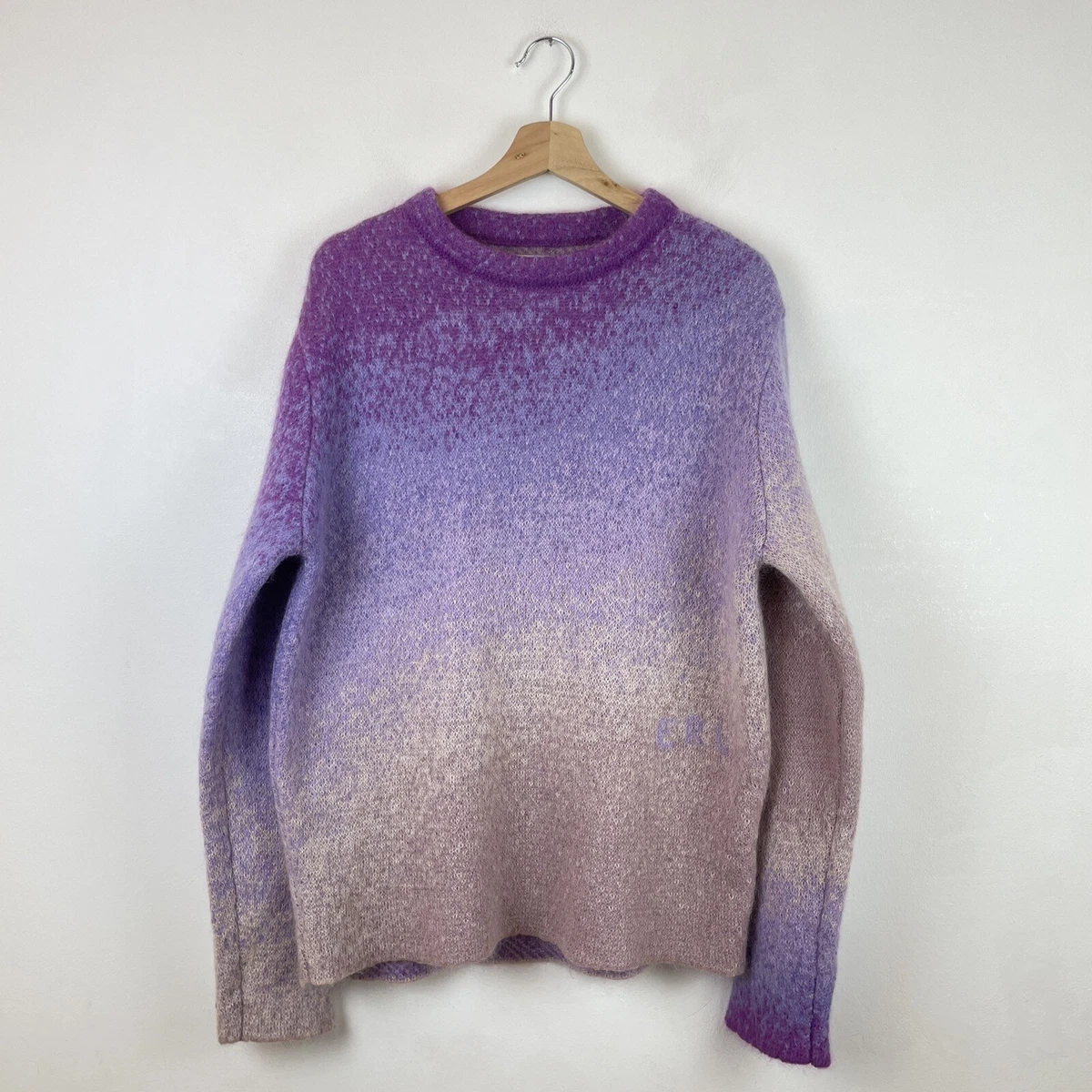 Purple ombre sweater sale