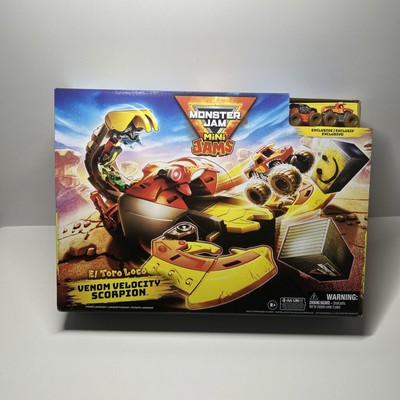 Monster Jam Mini Jams El Toro Loco Venom Velocity Scorpion New