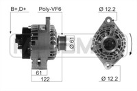 ERA Lichtmaschine Generator 140A 14V FüR Opel Zafira B 1.9 Cdti 210665A