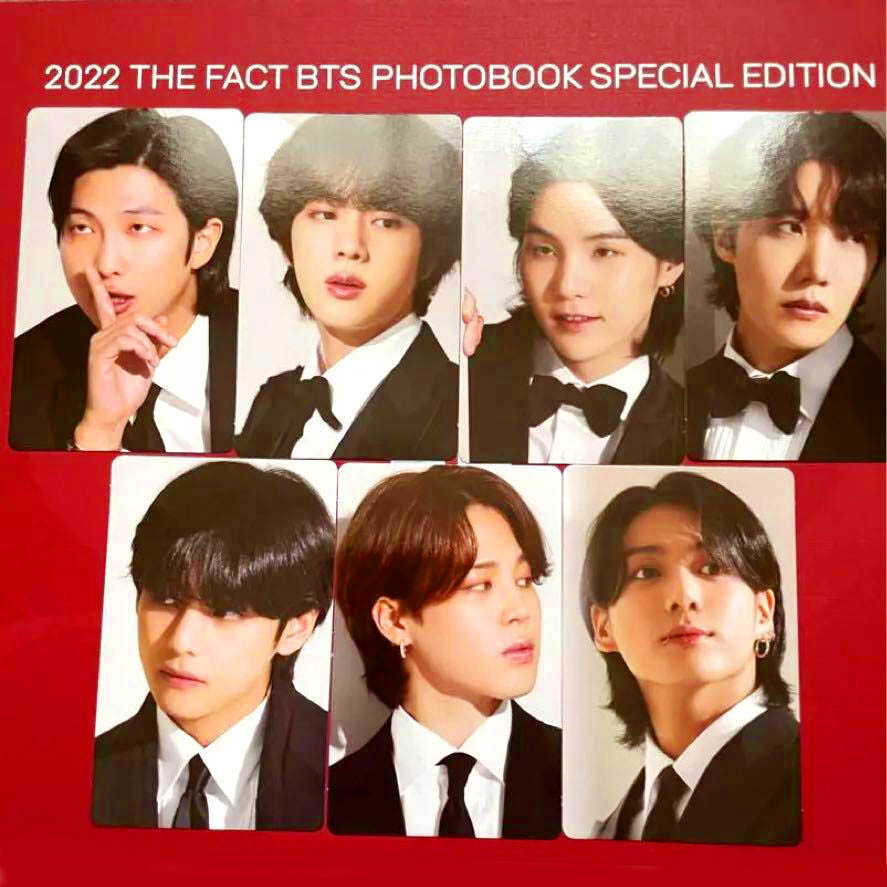 BTS 2022 THE FACT PHOTOBOOK SPECIAL EDITION Official