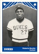 1983 Alexandria Dukes TCMA #16 Roberto Bobby Bonilla Bronx New York NY Card