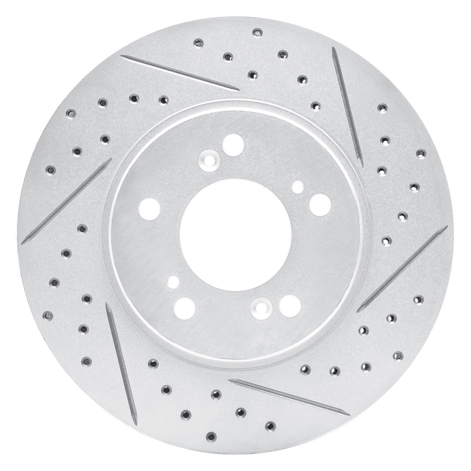 For Acura NSX 91-96 DFC Drilled & Slotted Front Passenger Side Brake Rotor