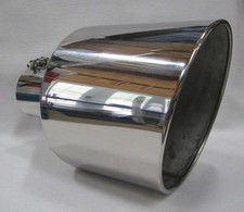 Dodge Cummins Polished Stainless Bolt On Diesel Exhaust Tip 4in 10out 15l