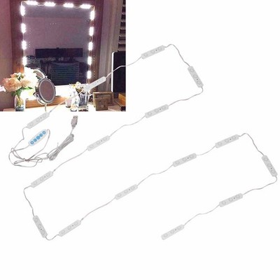LED Vanity Mirror Lights Dressing Table DIY Dimmable Makeup Mirror Strip Lig SET