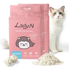 Granular Tofu Cat Litter Mini-Pellet Compatible with Automatic Self Cleaning ...